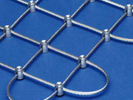 DRALO - Drahtnetze, DRALO Drahtseilnetze aus Stahl oder Edelstahl